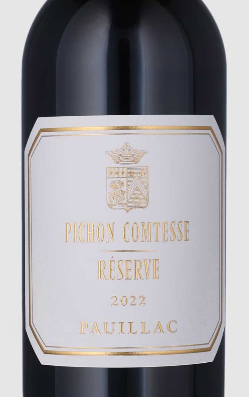 Pichon Comtesse Reserve Pauillac 2022