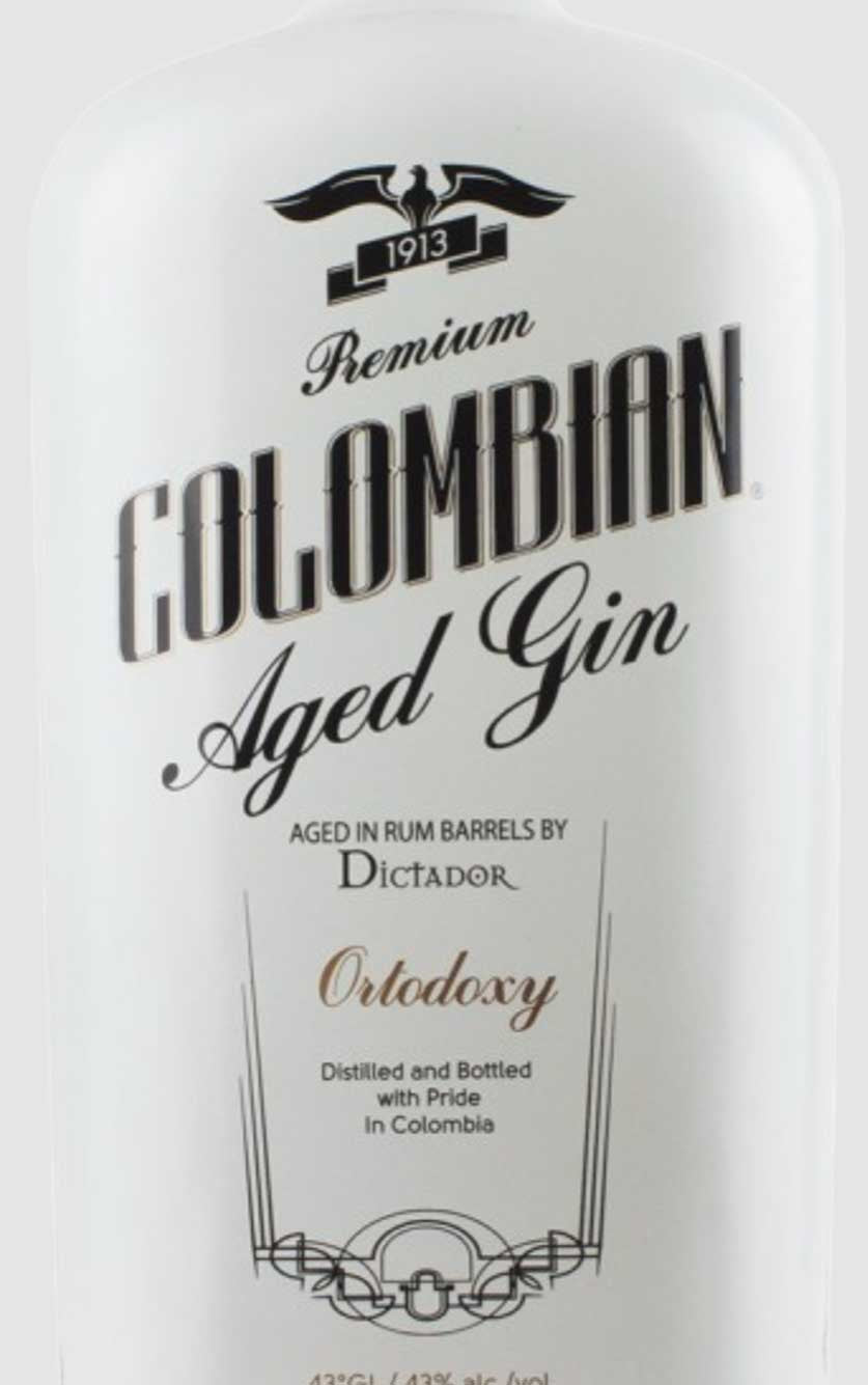 Colombian Aged Gin Ortodoxy