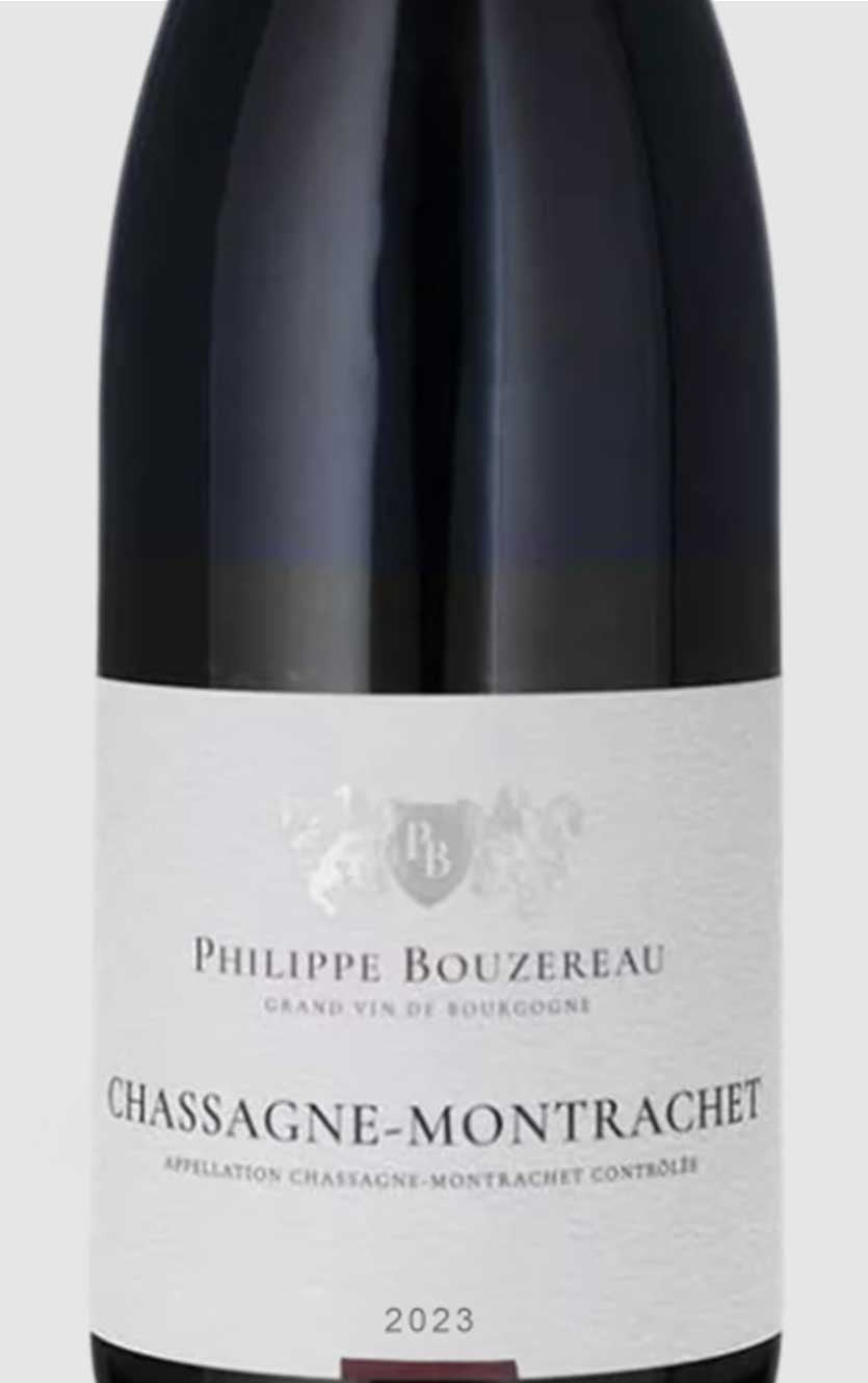 Domaine Philippe Bouzereau Chassagne Montrachet Rouge 2023