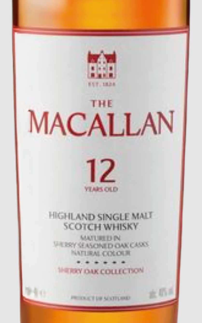 Macallan 12 Years Old Sherry Oak