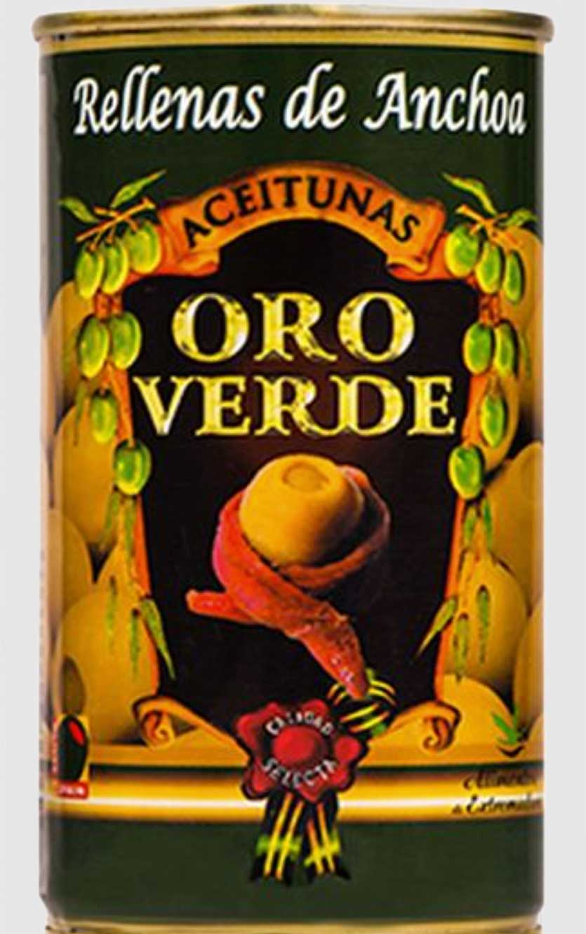 Oro Verde Oliven m/Ansjos-Puré