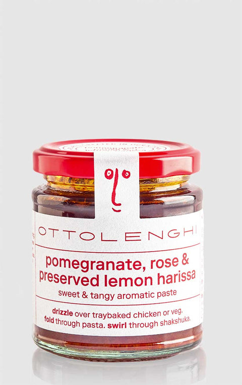 Pomegranate Rose & Preserved Lemon Harissa Ottolenghi
