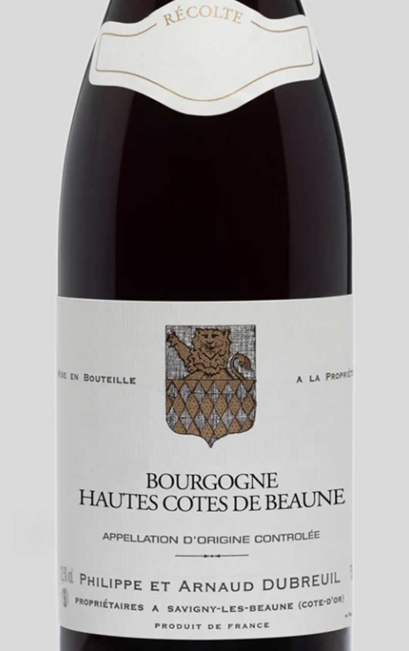 Philippe et Arnaud Dubreuil Bourgogne Hautes Cotes De Beaune 2023