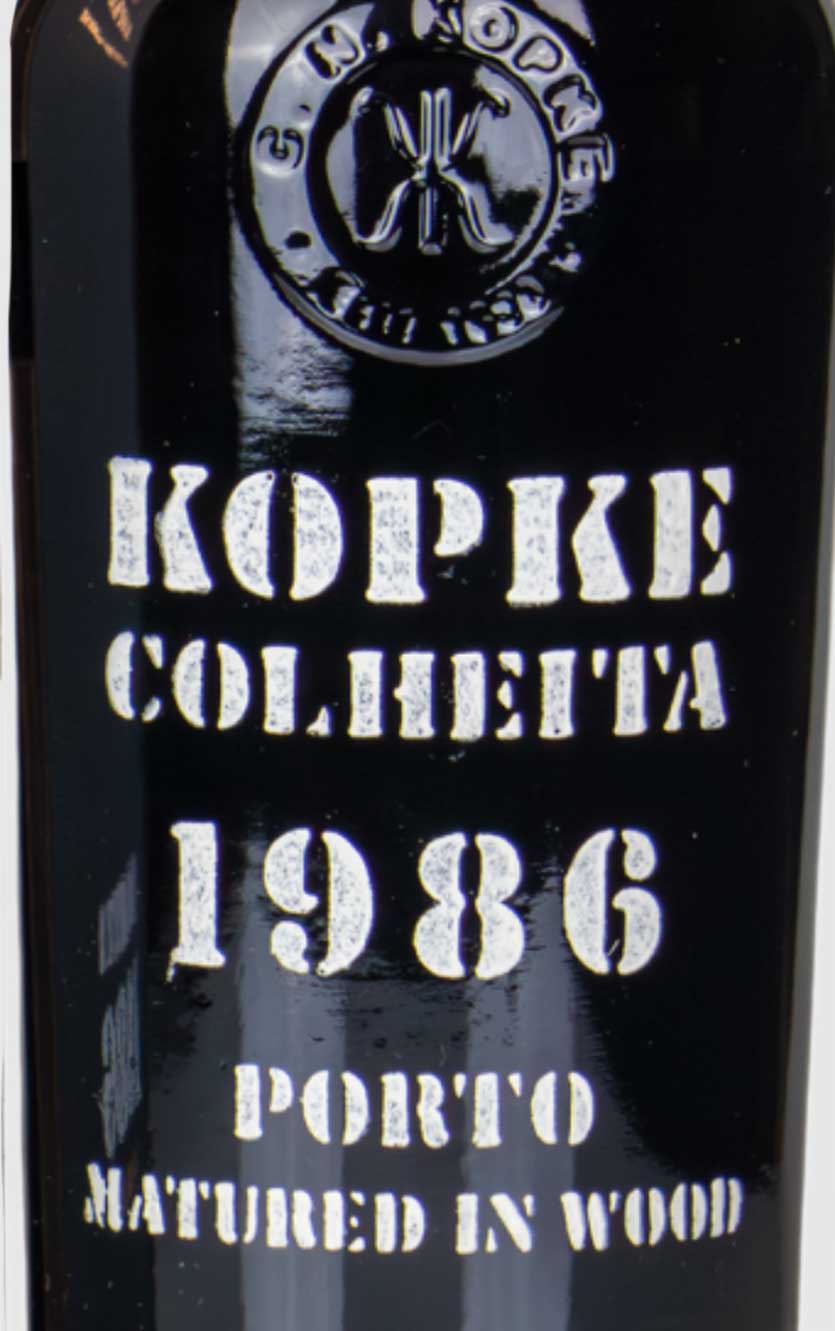 Porto Kopke Colheita 1986