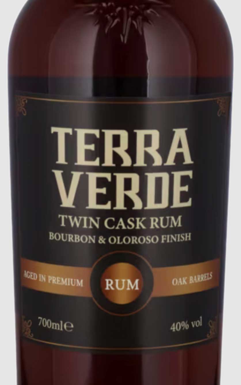 Terra Verde Twin Cask rum A Clean Spirit