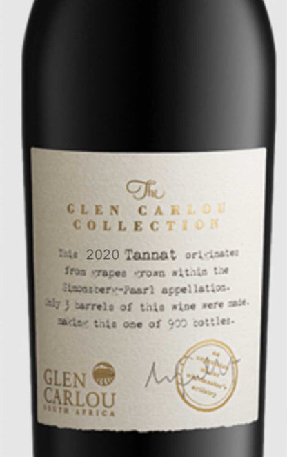 Glen Carlou Collection Tannat 2020