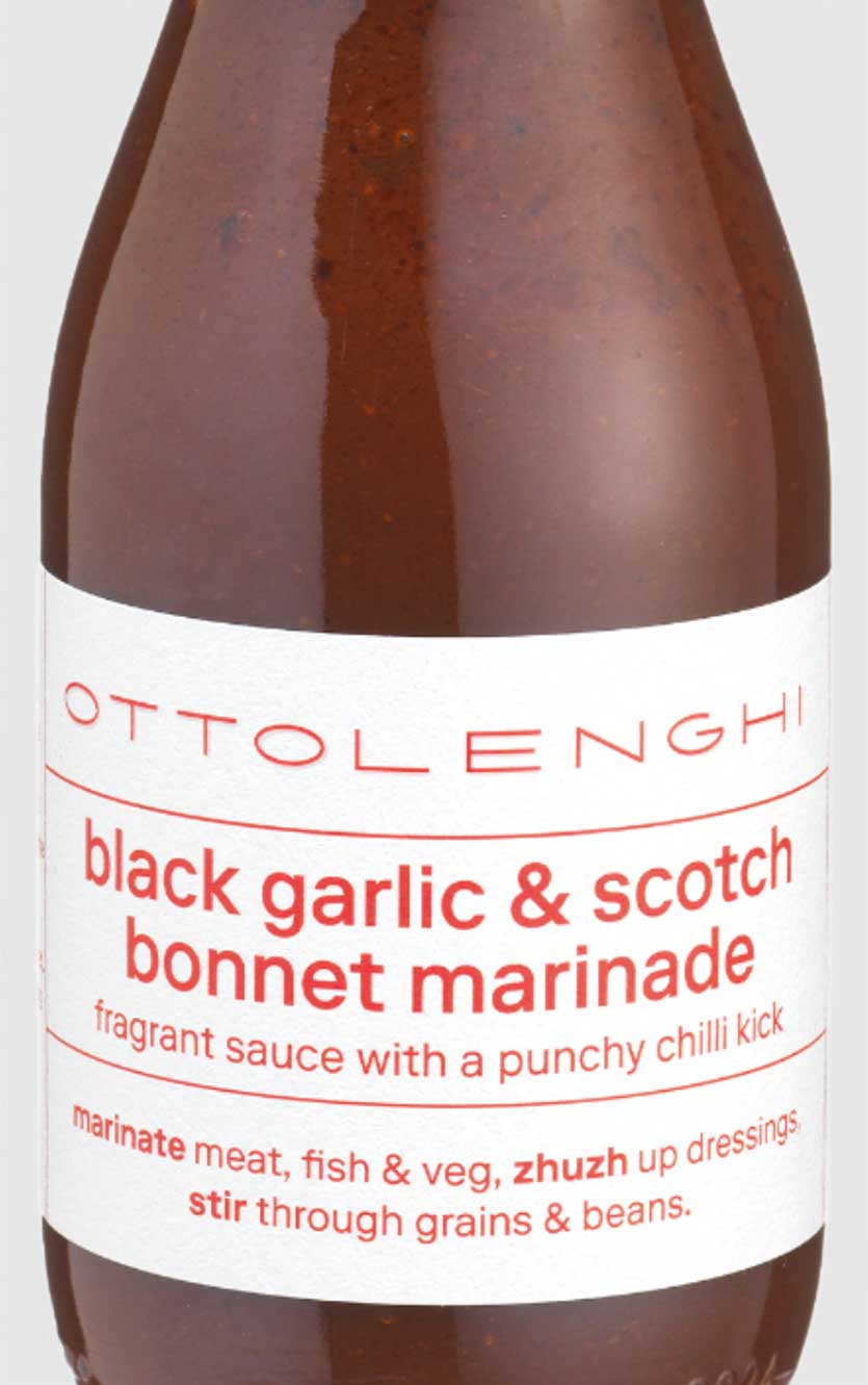 Ottolenghi Black Garlic and Scotch Bonnet Marinade