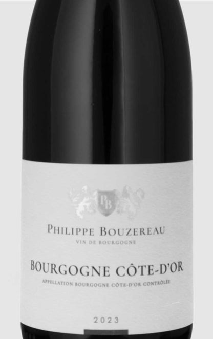 Domaine Philippe Bouzereau Bourgogne Cote D’or Rouge 2023