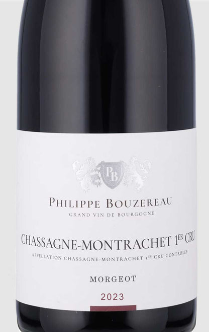 Domaine Philippe Bouzereau  Chassagne Montrachet 1. Cru Morgeots Rouge 2023