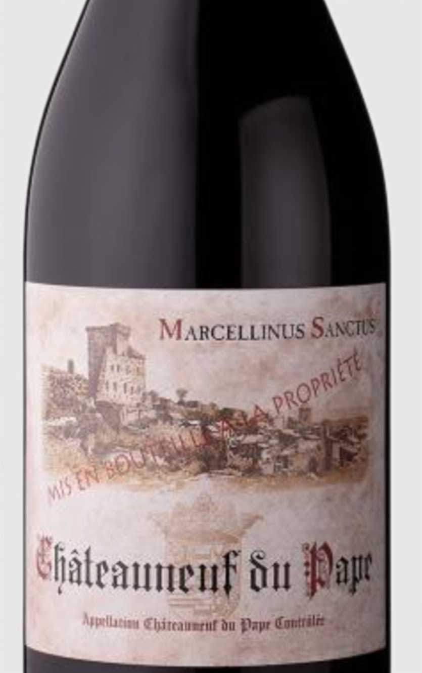 Chateauneuf du Pape Marcellinus Sanctus 2013
