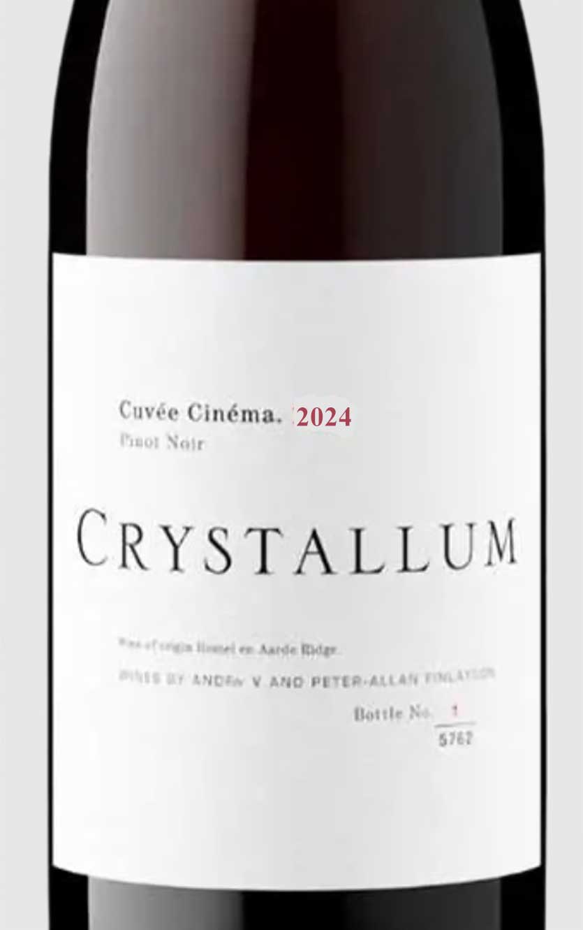 Crystallum Cuvee Cinema Pinot Noir 2024