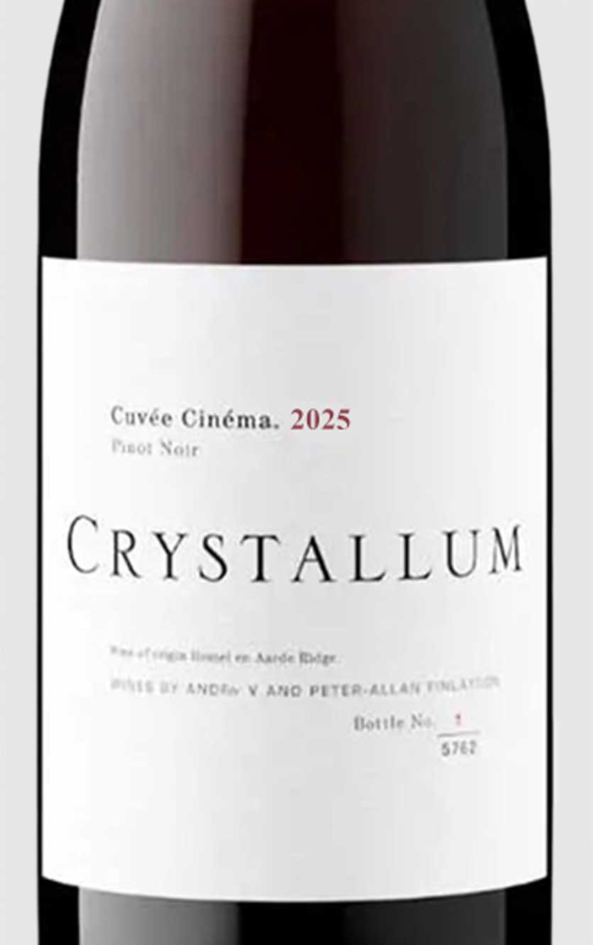 Crystallum Cuvee Cinema Pinot Noir 2025