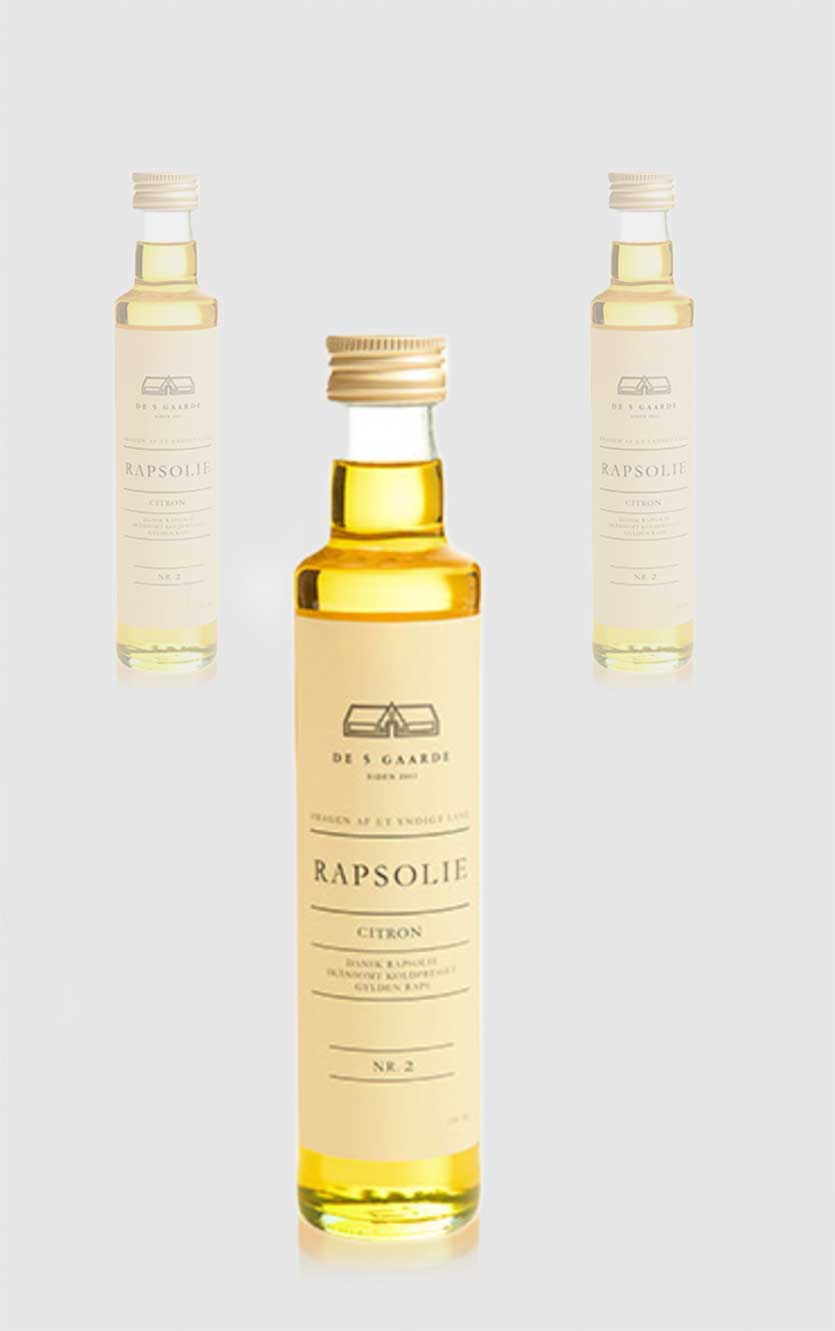De 5 Gaarde Rapsolie med Citron