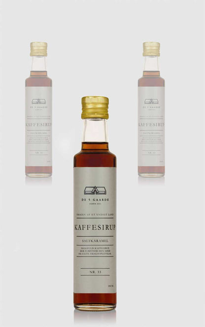 De 5 Gaarde Kaffesirup Saltkaramel