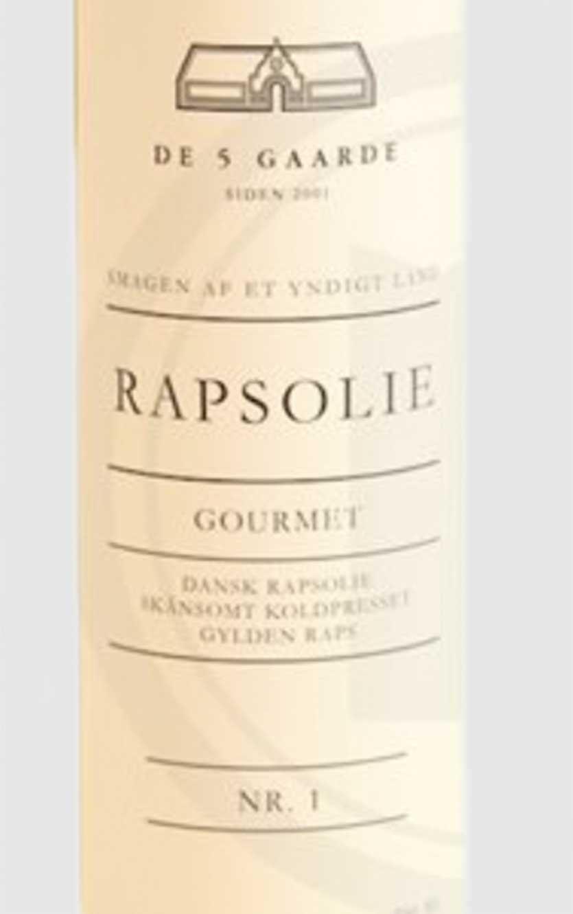 De 5 Gaarde Rapsolie gourmet