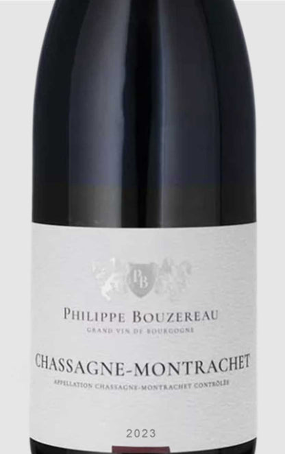 Domaine Philippe Bouzereau Chassagne Montrachet Rouge 2023