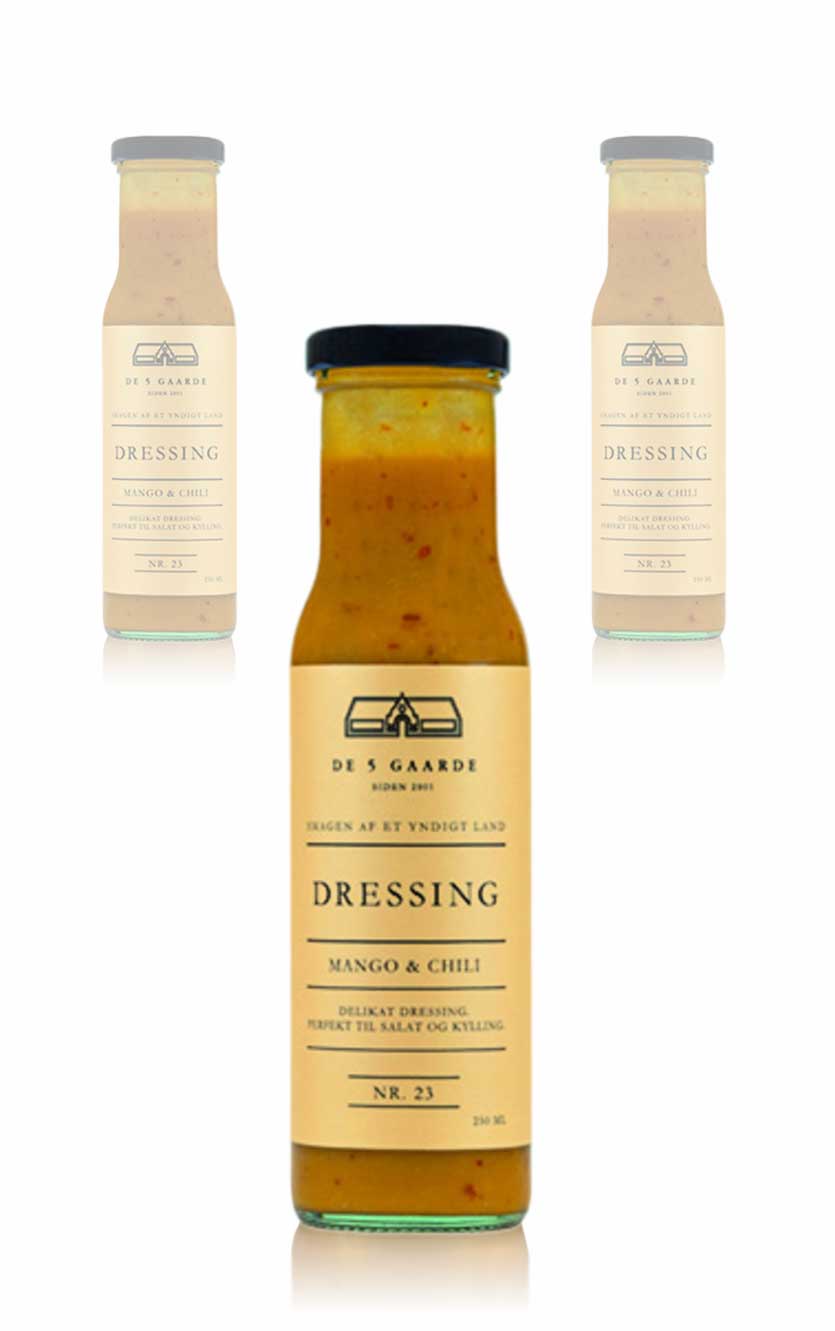 De 5 Gaarde Mango Chili dressing
