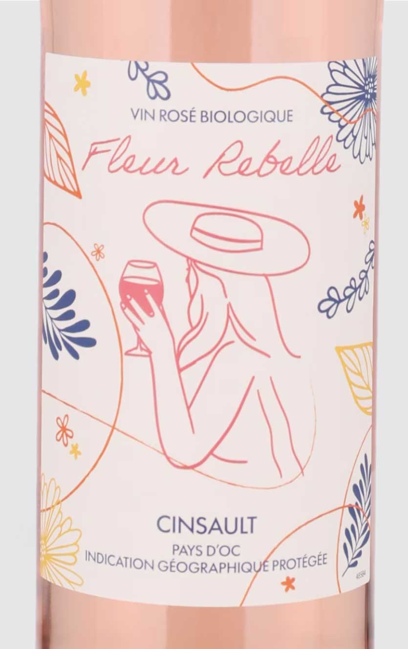 Fleur Rebelle Rosé ØKO IGP Pays d'Oc 2025