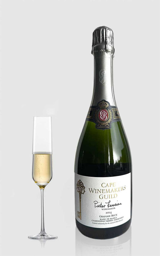 CWG Graham Beck Blanc de Blancs Chardonnay Barrel Fermented 2014
