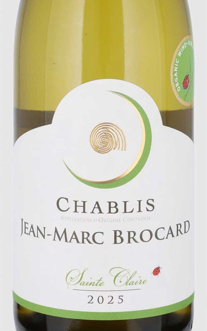 Domaine Jean-Marc Brocard Chablis Sainte Claire ØKO 2025