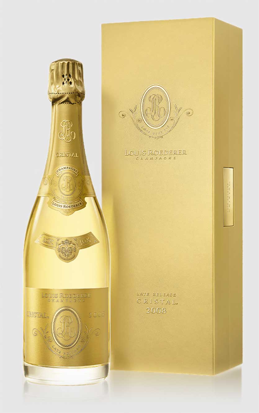 Louis Roederer Cristal 2008 in Giftbox