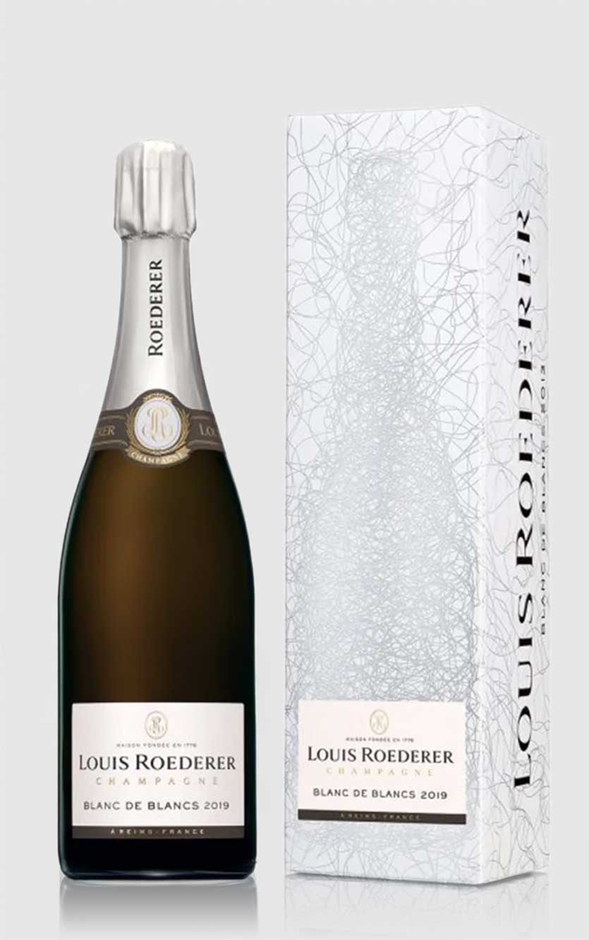 Louis Roederer Blanc de Blanc Champagne 2019 i gaveæske