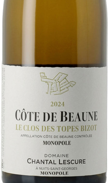 Domaine Chantal Lescure Côte de Beaune Blanc "Le Clos Des Topes Bizot" 2024