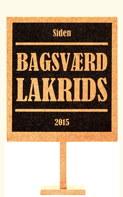 Ingefær fra BAGSVÆRD LAKRIDS