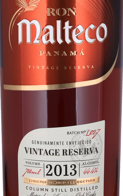 Malteco Vintage Reserva Giftbox Savio s.r.l. Rum 2013