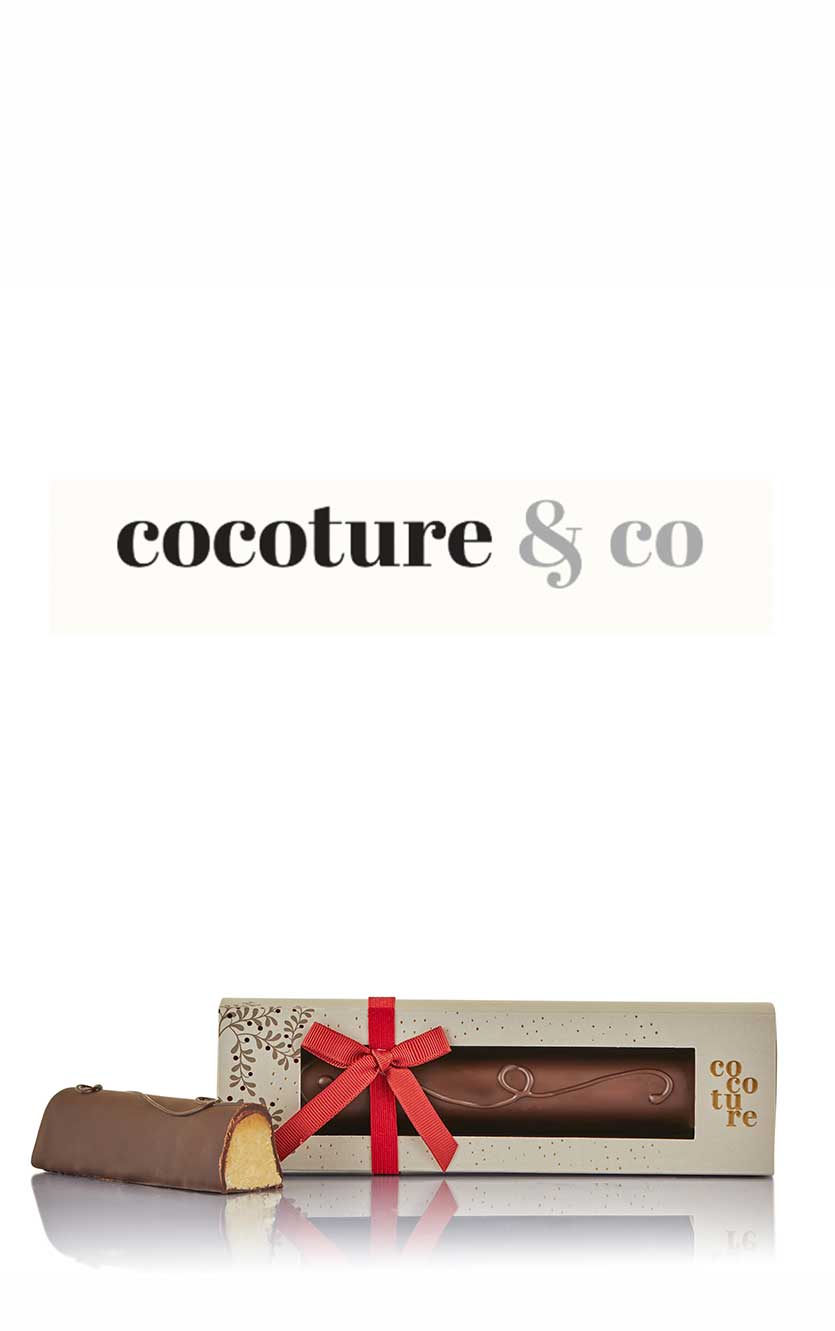Cocoture marcipanbrød med mørk chokolade – 160g