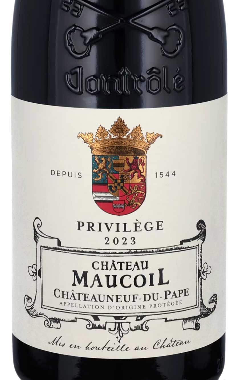 Chateauneuf du Pape Château Maucoil Privilege ØKO 2023