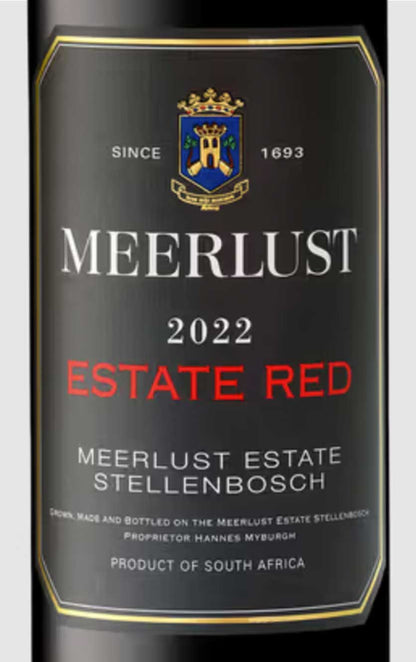 Meerlust Estate Red 2022