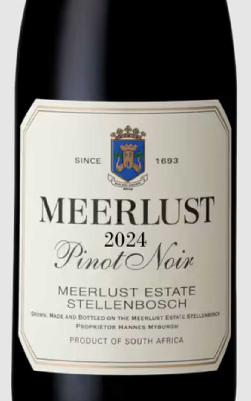 Meerlust Pinot Noir 2024