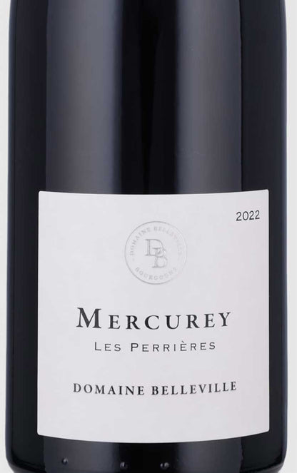 Mercurey Rouge Les Perrieres Domaine Belleville 2022