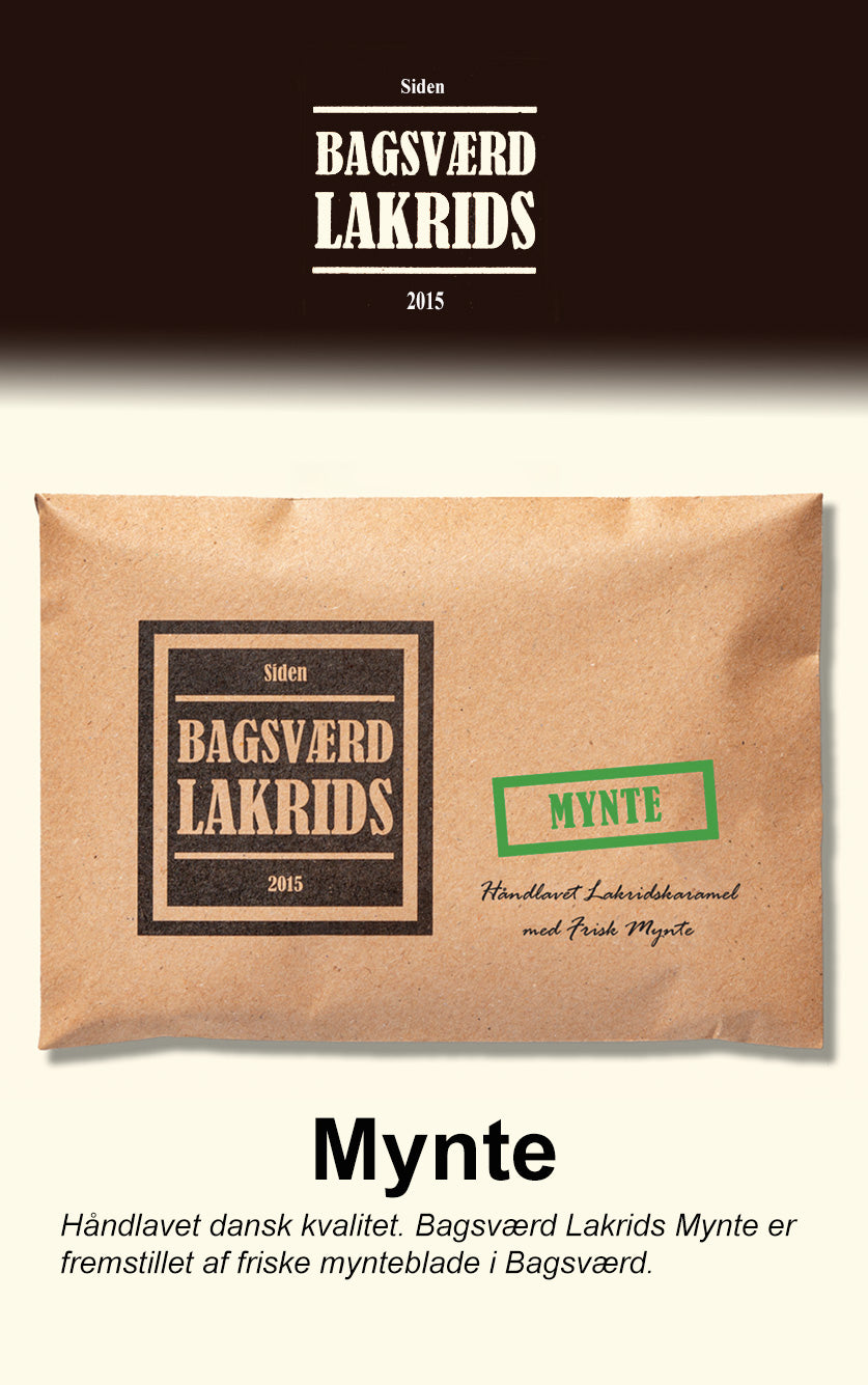 Mynte fra BAGSVÆRD LAKRIDS