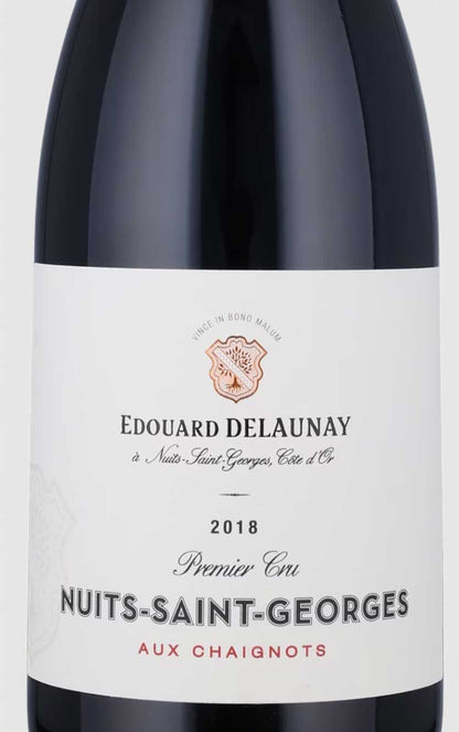 Edouard Delaunay Nuits Saint Georges 1. Cru Aux Chaignots 2018