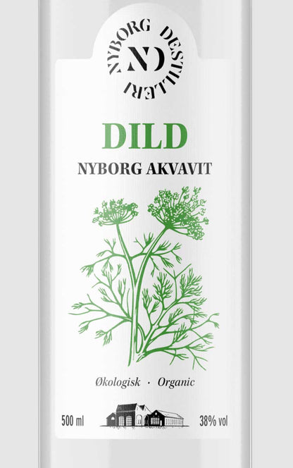 Nyborg Akvavit  Dild Organisk