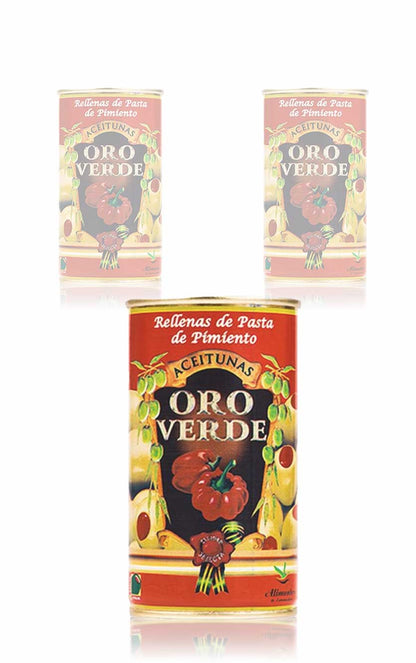 Oro Verde Oliven m/Paprika Puré