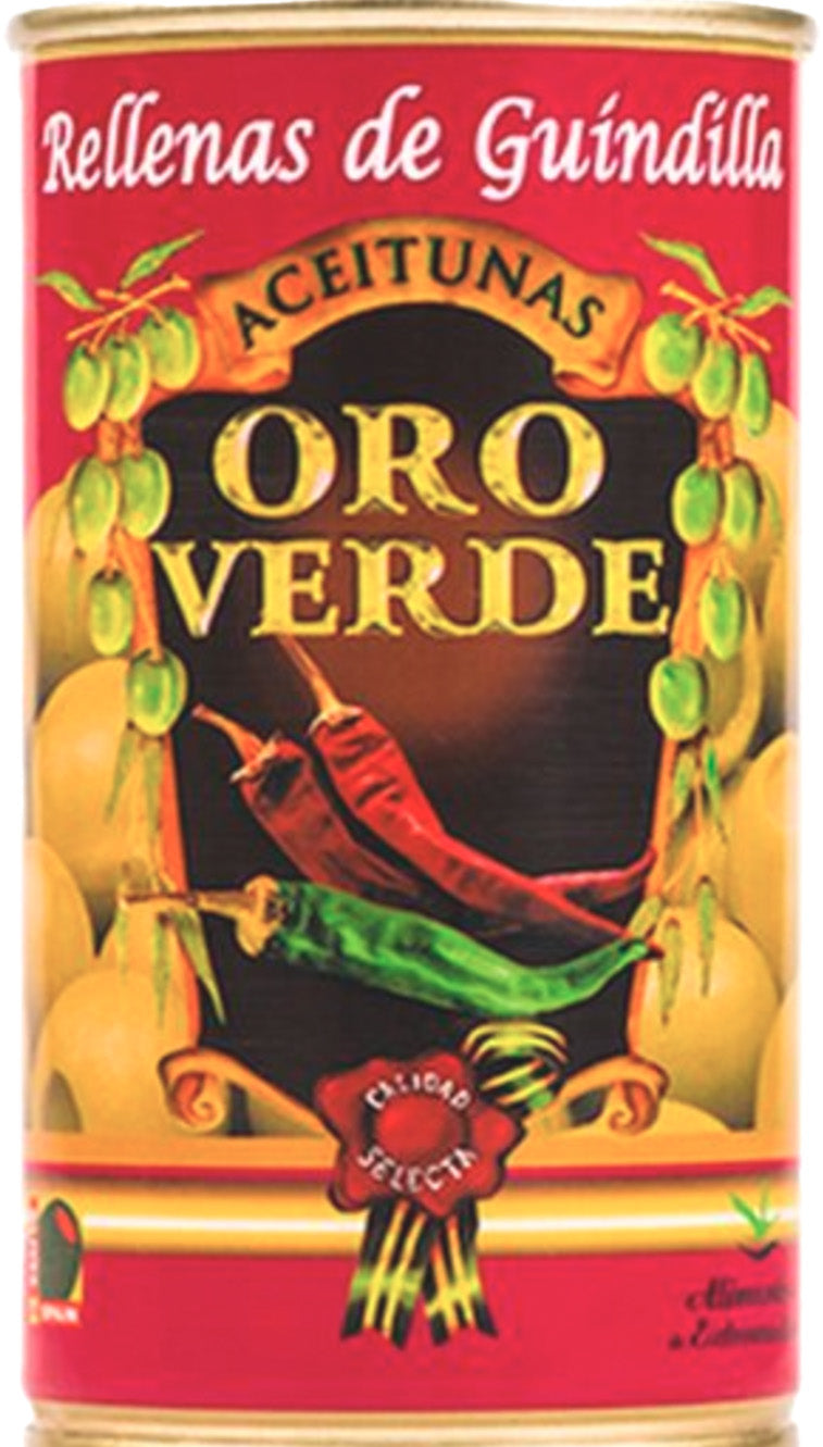 Oro Verde Oliven Chili-Puré