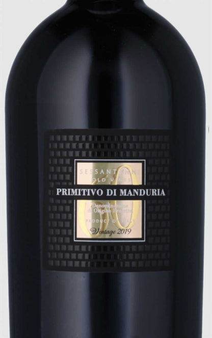 Sessantinni Primitivo San Marzano Vini 2019