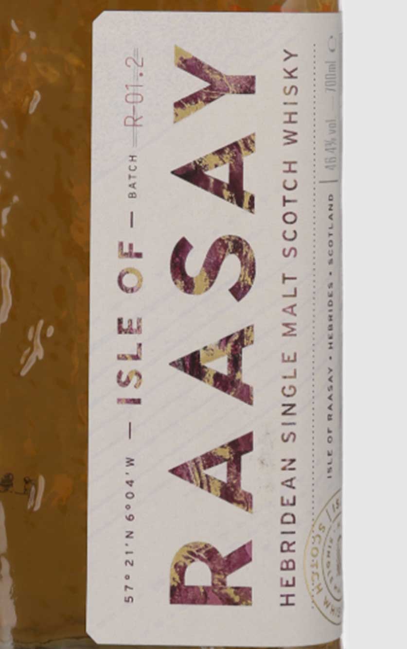 The Draam Single malt whiskey ISLE OF RAASAY
