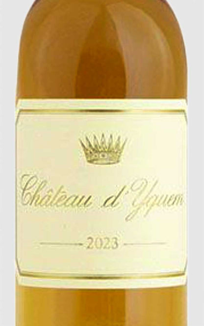 Chateau d’Yquem En Primeur Premier Cru Supérieur Sauternes 2023 37,5 cl