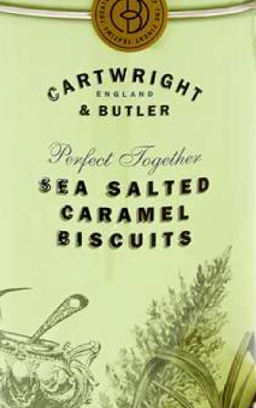 C&B Salted Caramel Biscuits 200g