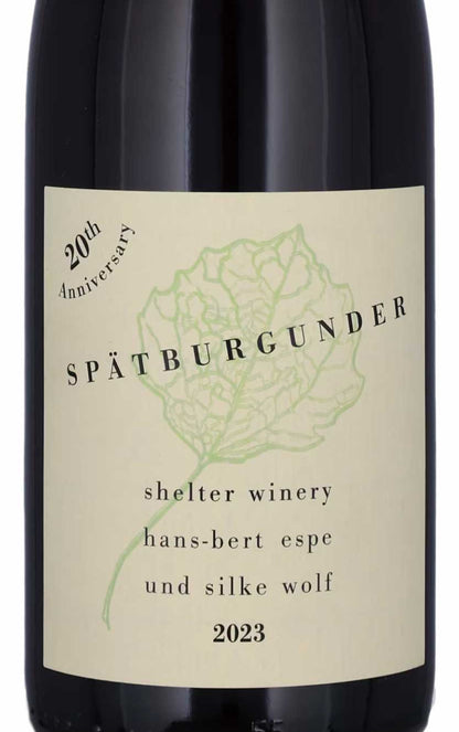 Spätburgunder Baden Shelter Winery 2023