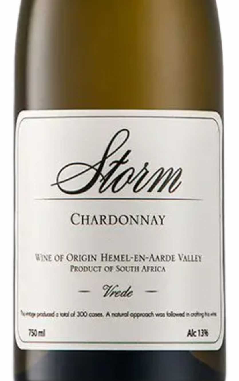 Storm Wines 'Vrede' Chardonnay Single Vineyard 2024