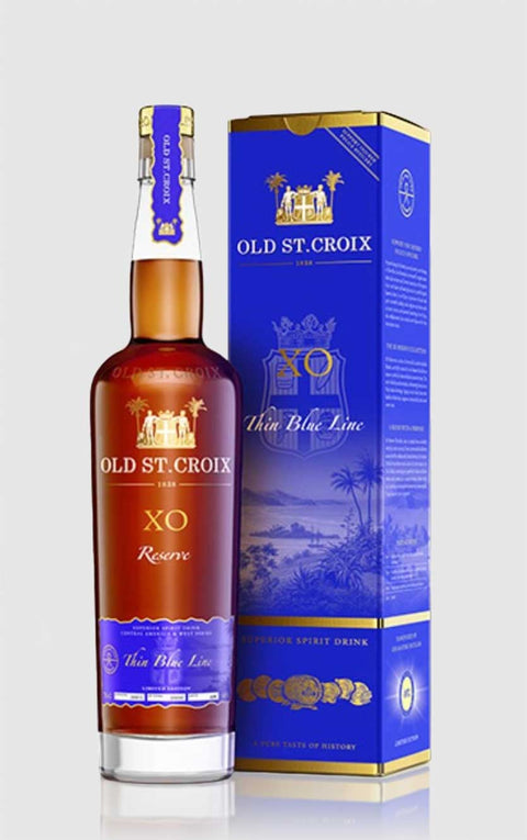 Old St. Croix XO Reserve The Thin Blue Line Denmark West Indies Spirit