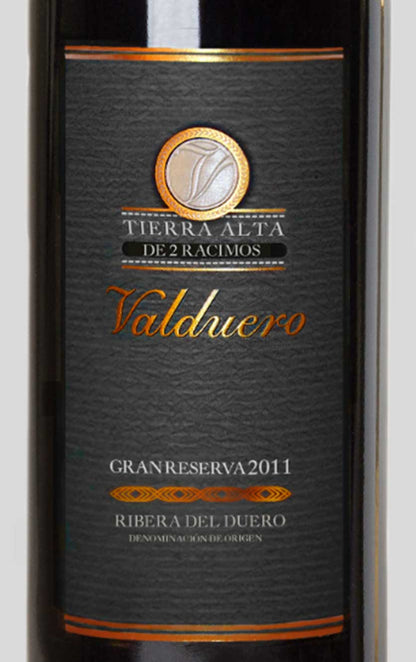 Bodegas Valduero Tierra Alta de 2 Racimos Gran Reserva 2015