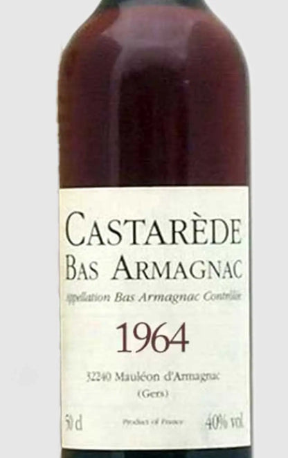 Bas Armagnac Castarede 1964 Vintage 50 cl